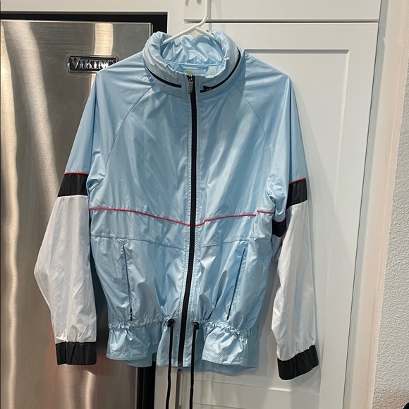 Zella Jackets & Blazers - Zella Sky Blue Windbreaker Jacket